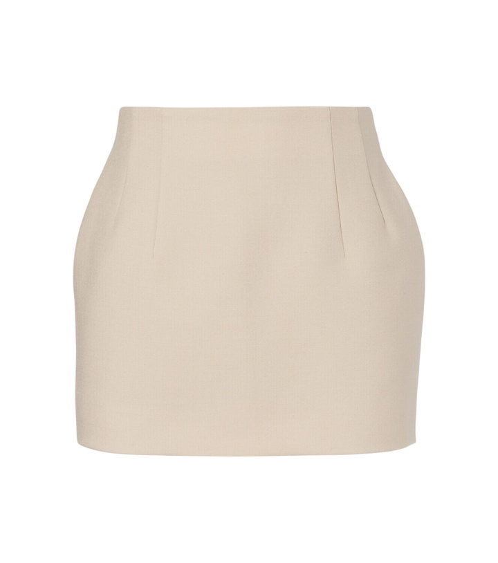 Photo: Wardrobe.NYC Wool miniskirt