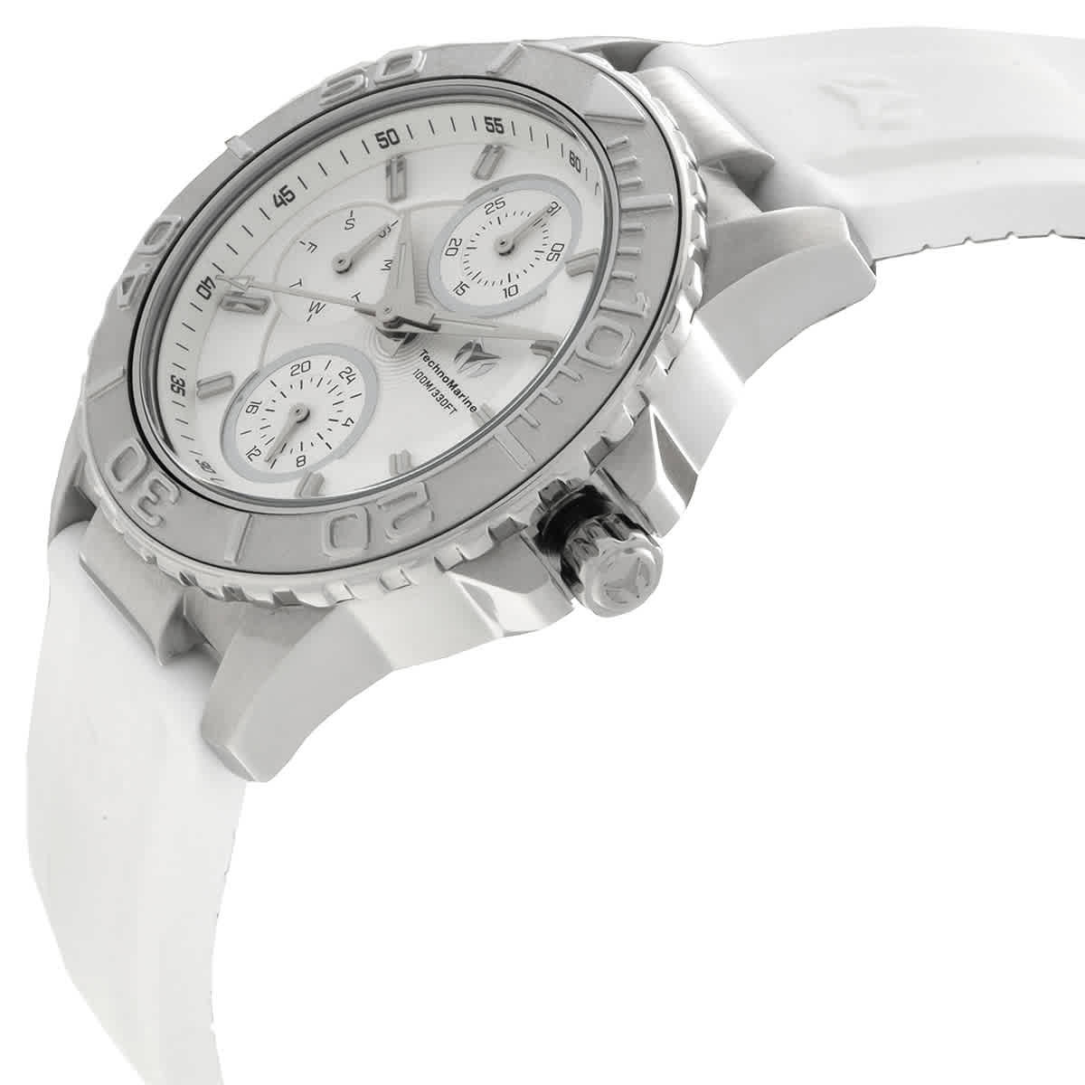 Technomarine Sea Quartz Silver Dial Ladies Watch TM-725012