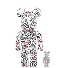 Medicom Keith Haring #8 Be@Rbrick in Multi 100%/400%