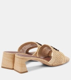 Simkhai Sydney raffia mules