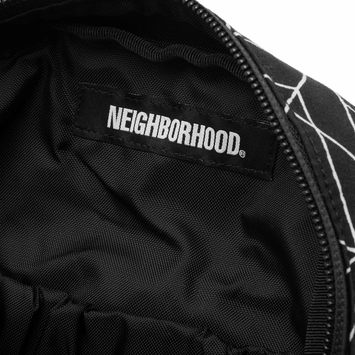 Neighborhood Men's Spiderweb Shoulder Bag in Black