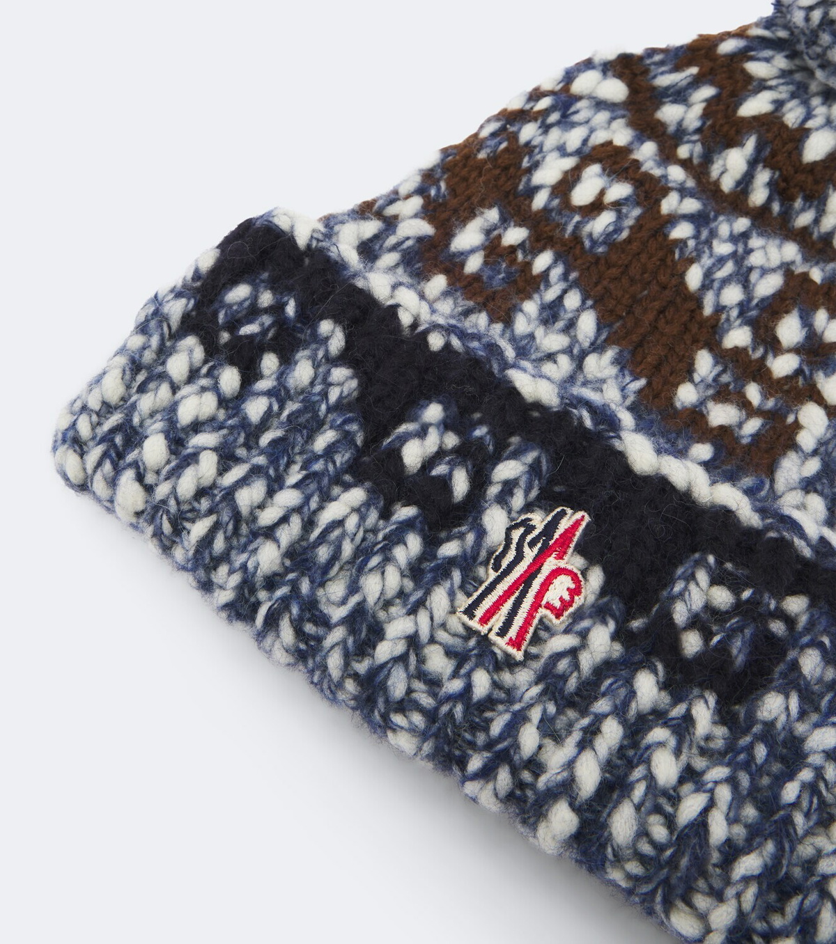 Moncler Grenoble Fair Isle wool and alpaca-blend beanie