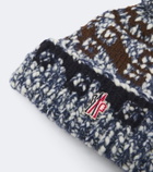 Moncler Grenoble Fair Isle wool and alpaca-blend beanie
