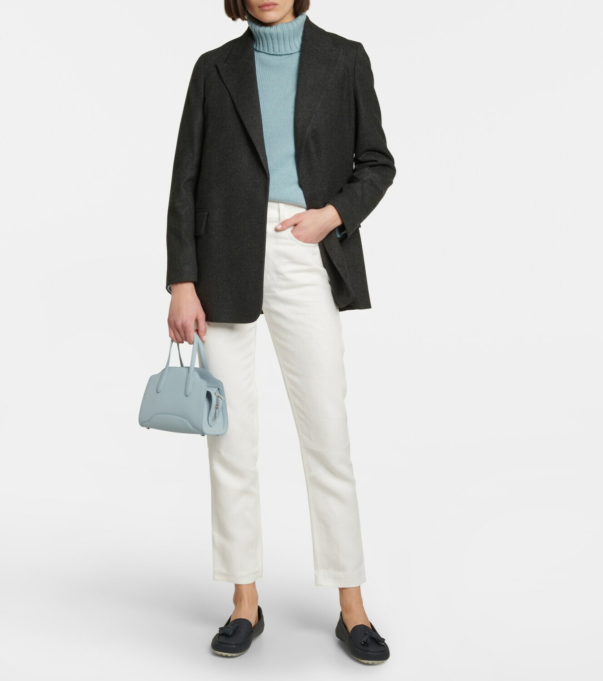 Loro Piana - Dot Sole leather moccasins