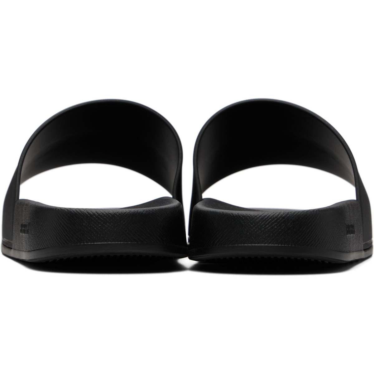 Burberry Black Logo Slides