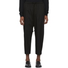 The Viridi-anne Black Drawstring Trousers