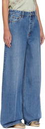 CAMILLA AND MARC Blue Argento Jeans