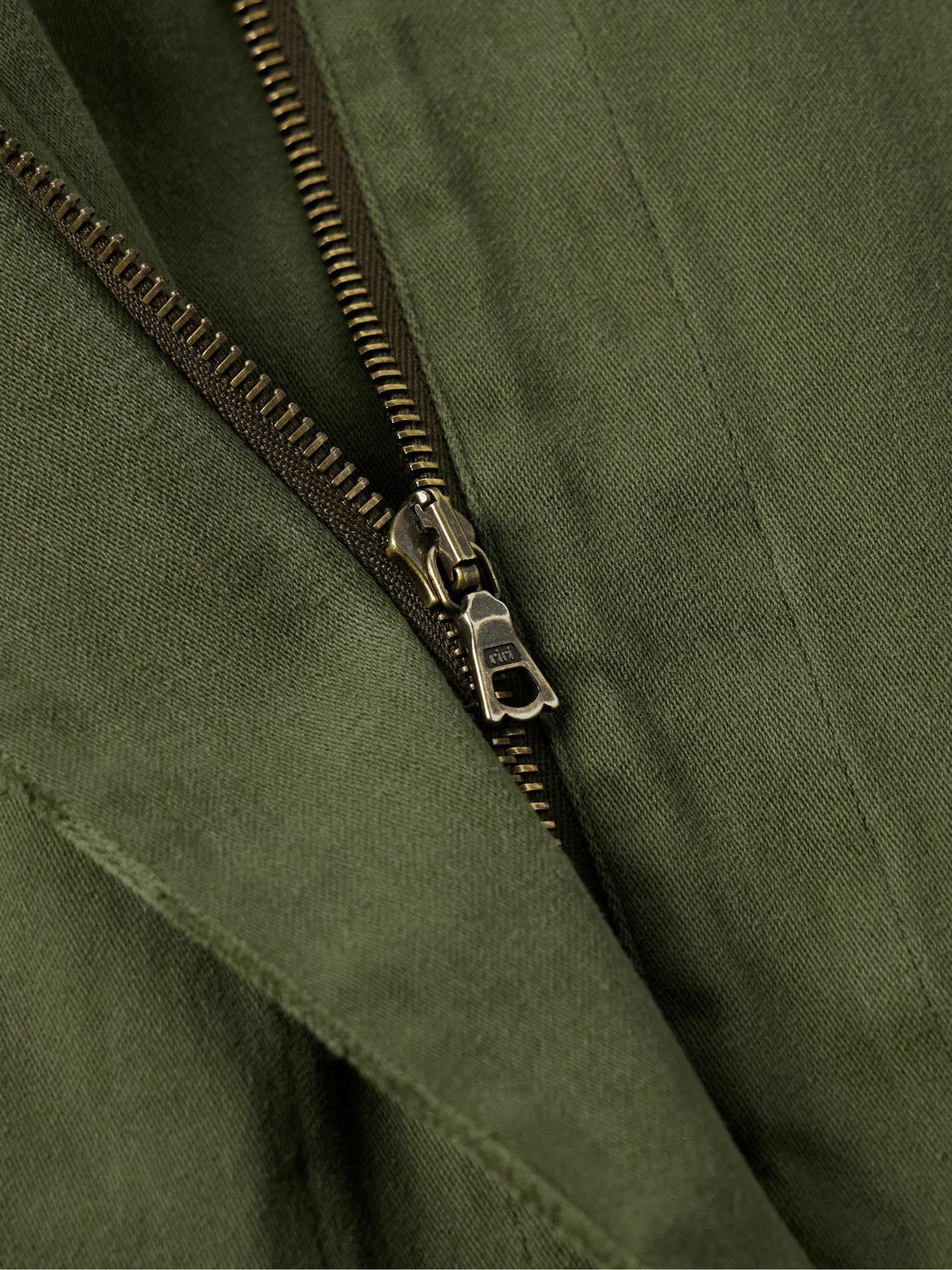 The Row - Kemet Oversized Cotton-Canvas Hooded Jacket - Green