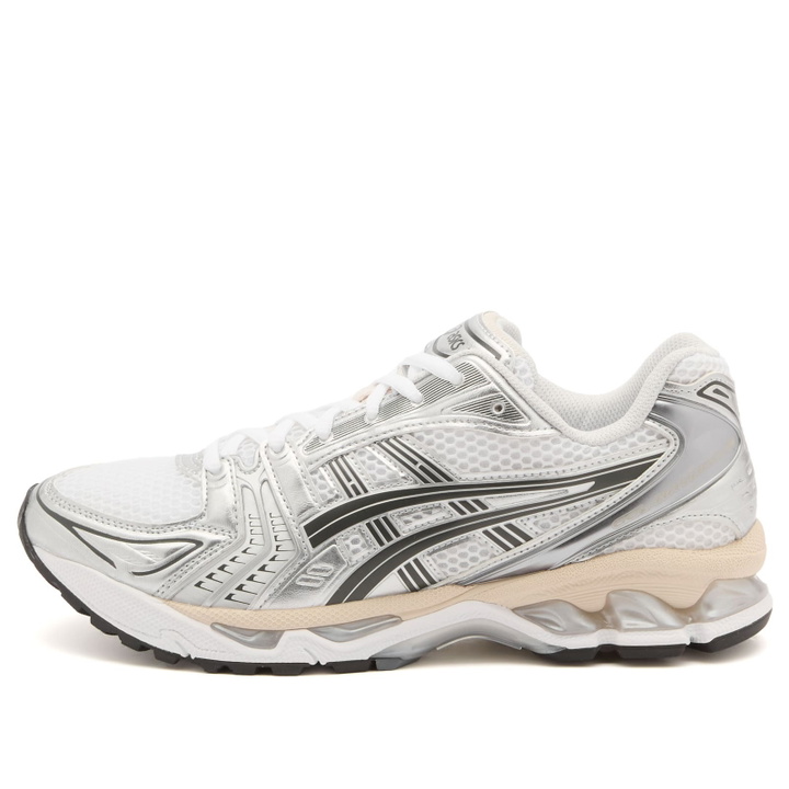 Photo: Asics GEL-Kayano 14 Sneaker in White/Graphite Grey