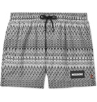 Missoni - Mid-Length Printed Swim Shorts - Gray