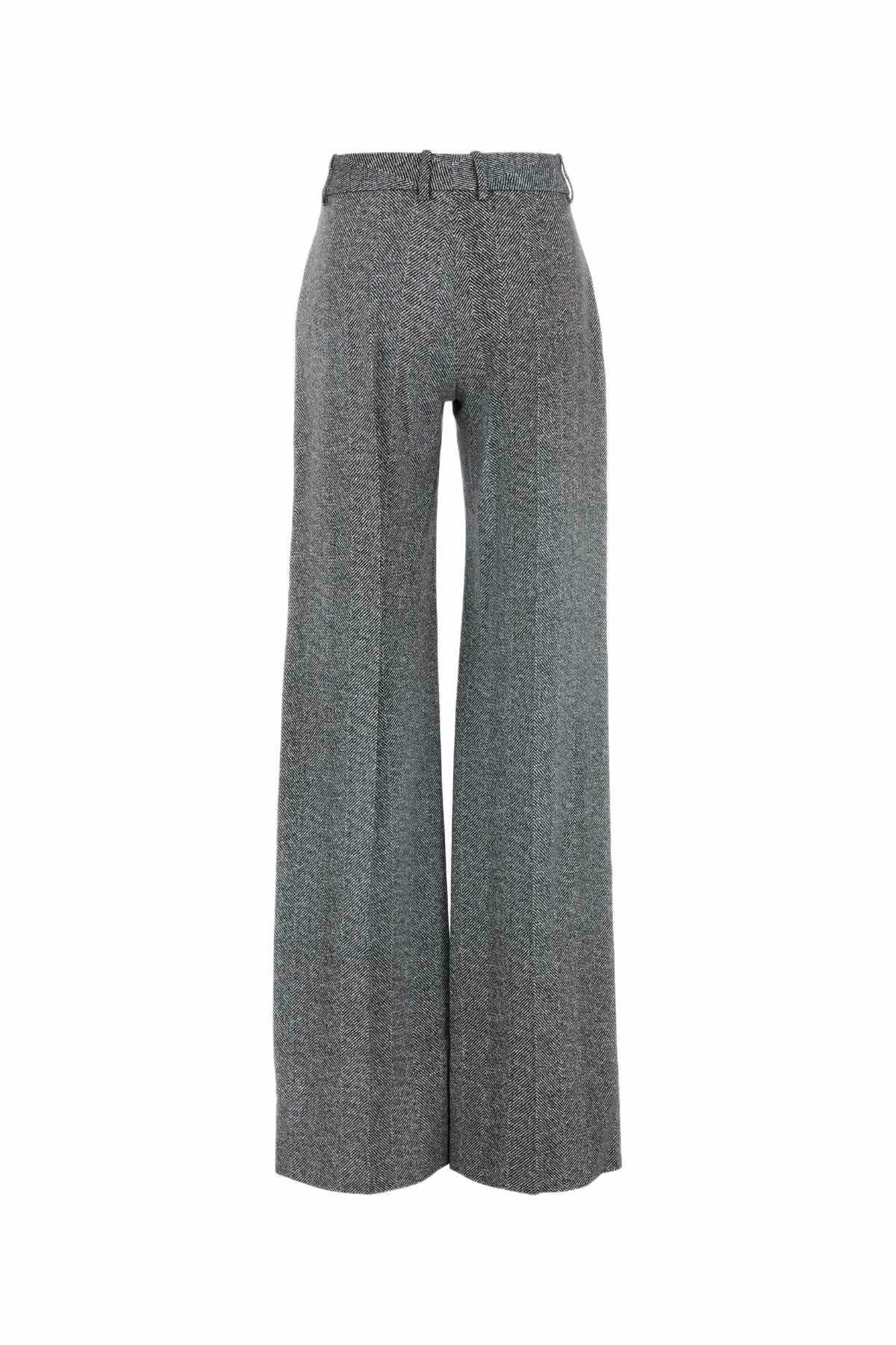 Ermanno Scervino Printed Stretch Viscose Wide-leg Pant