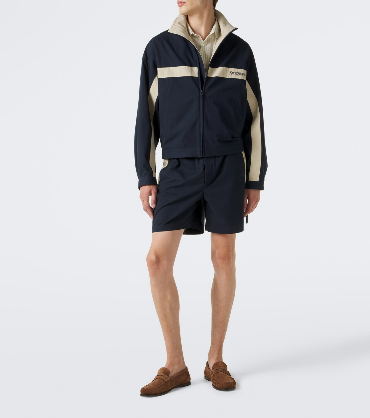 Saint Laurent Cotton canvas blouson jacket