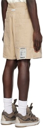 B1ARCHIVE Khaki Carpenter Shorts