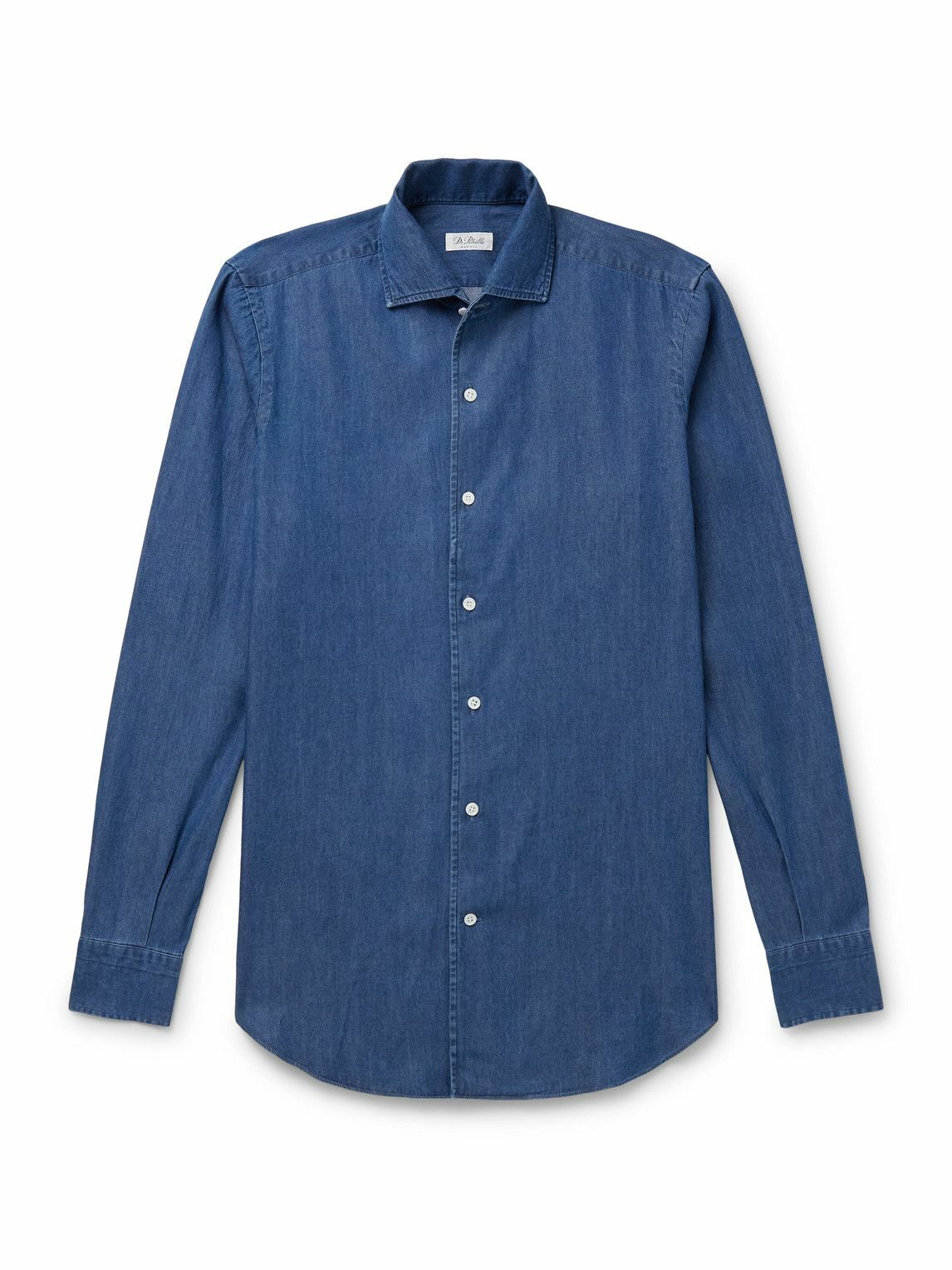 De Petrillo - Cotton-Chambray Shirt - Blue