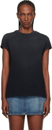 Courrèges Black Solarized Oversized T-shirt