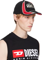 Diesel Black & Red C-Arson Cap