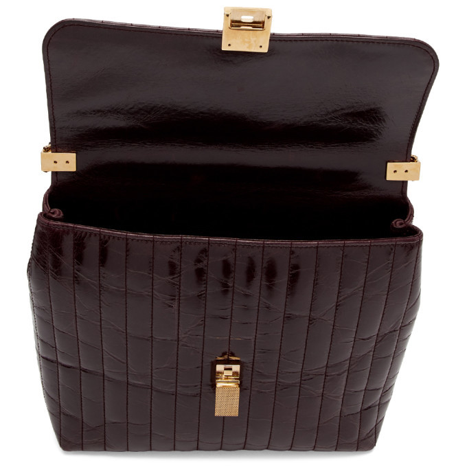 Victoria Beckham Burgundy Quinton Bag Victoria Beckham