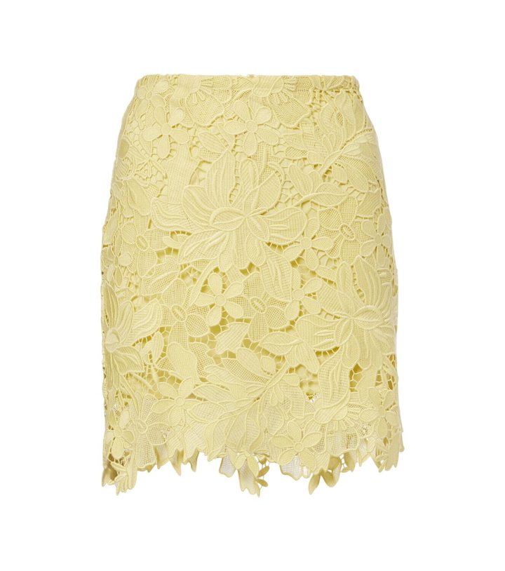 Photo: Sportmax Bora floral lace miniskirt