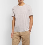 120% - Slub Linen T-Shirt - Gray