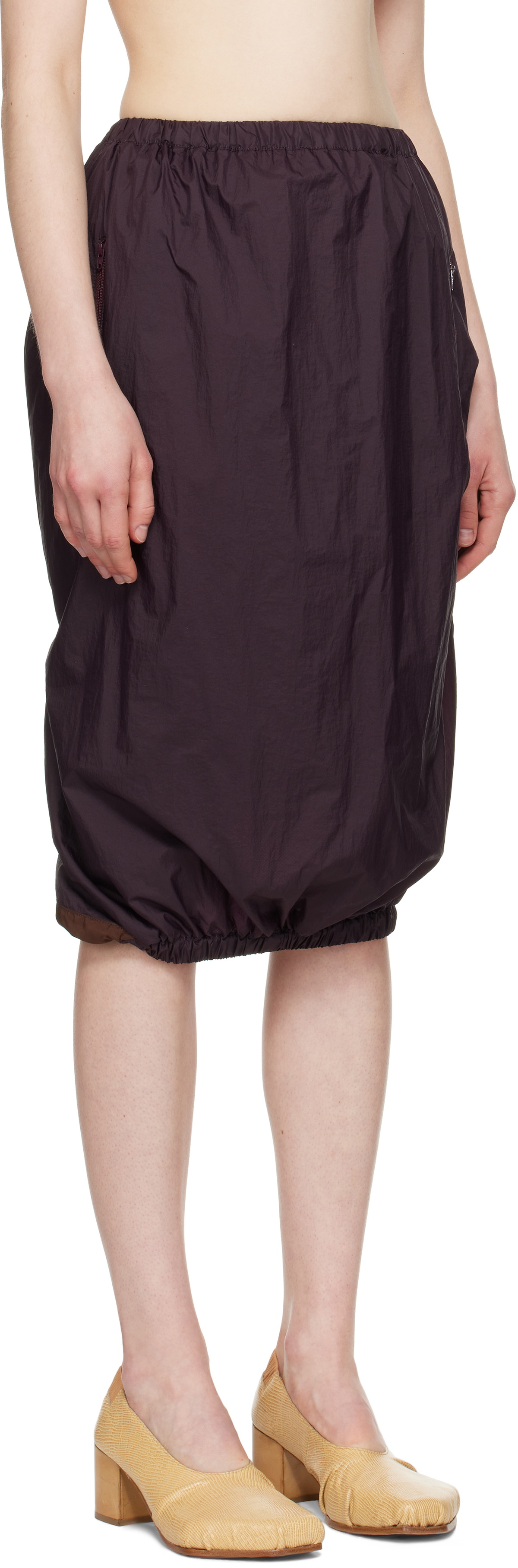 Magliano Purple G8 Midi Skirt