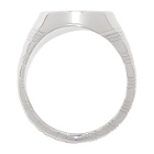A.P.C. Silver Rayure Ring