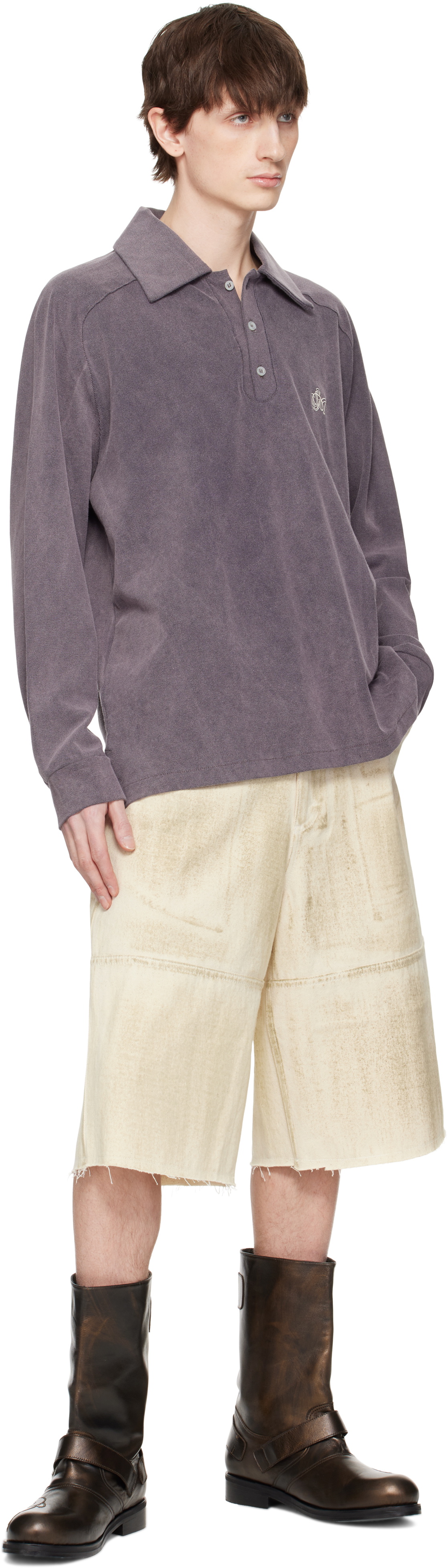 Serapis Purple Sailor Polo