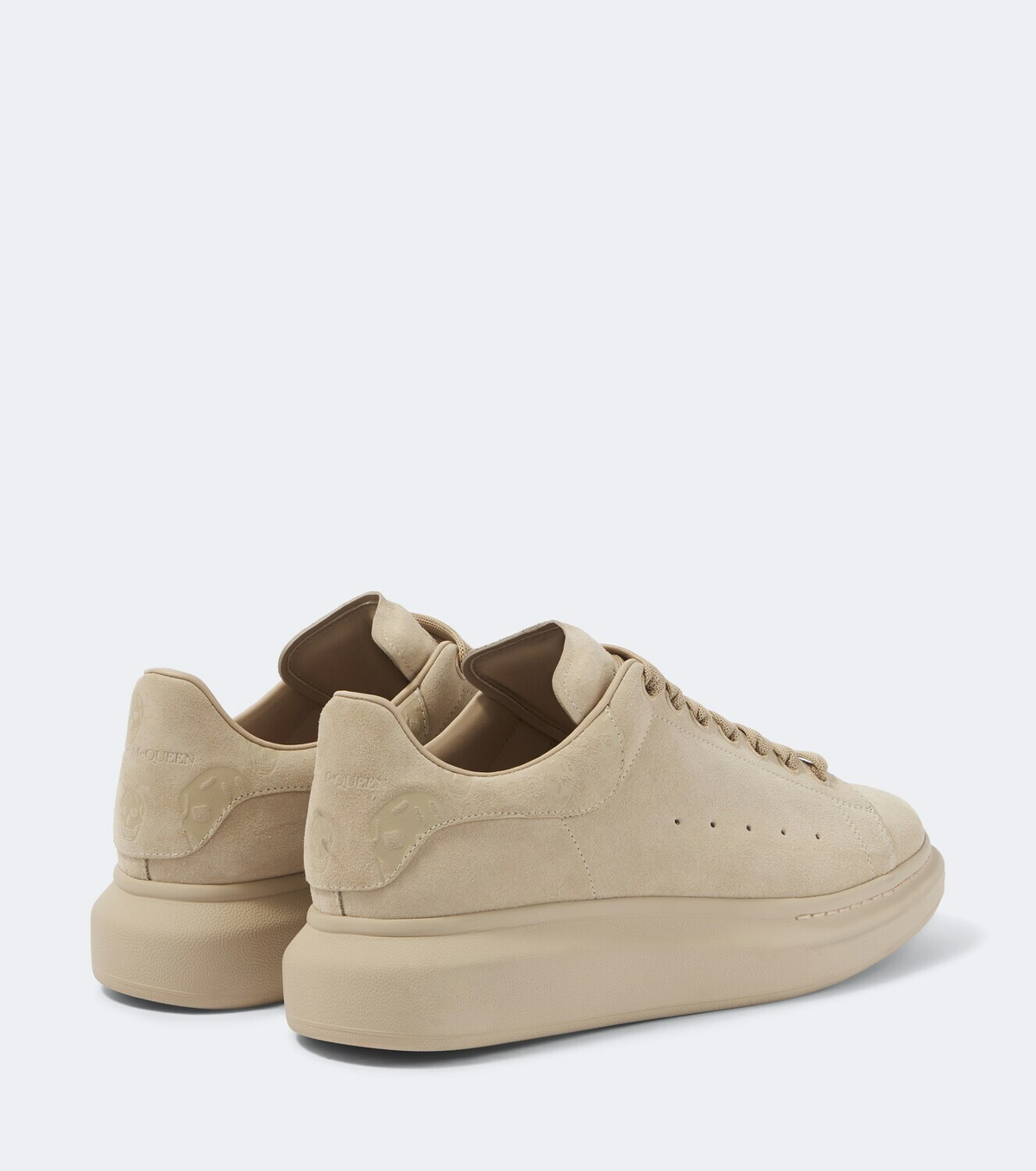 McQueen Oversized suede sneakers