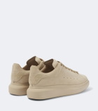 McQueen Oversized suede sneakers