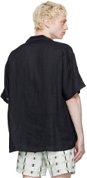 COMMAS Black Oversized Shirt