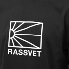 PACCBET Men's Long Sleeve Logo T-Shirt in Black