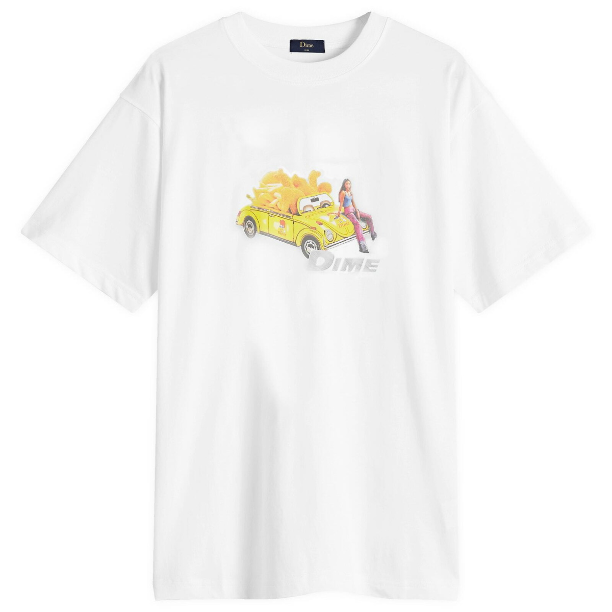【DIME】DIME Blocks T-Shirt / White Dime MTL Blocks T-Shirt White | BSTN Store
