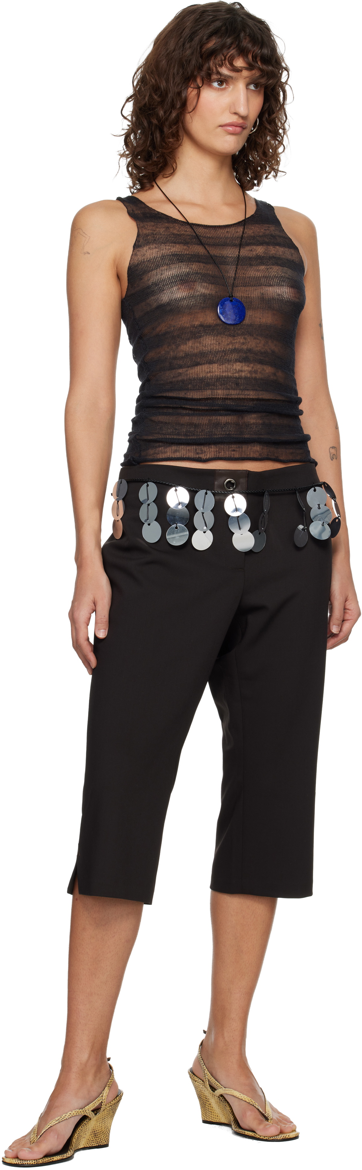 Paloma Wool Brown Salin Trousers