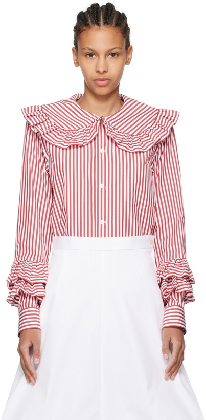 Photo: Comme des Garçons Girl Red & White Striped Shirt