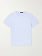 Polo Ralph Lauren - Logo-Embroidered Cotton-Jersey T-Shirt - Blue