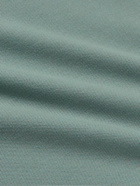 Loro Piana - Garment-Dyed Cotton-Piqué Polo Shirt - Blue