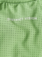 DISTRICT VISION - Slim-Fit Peace-Tech Mesh T-Shirt - Green