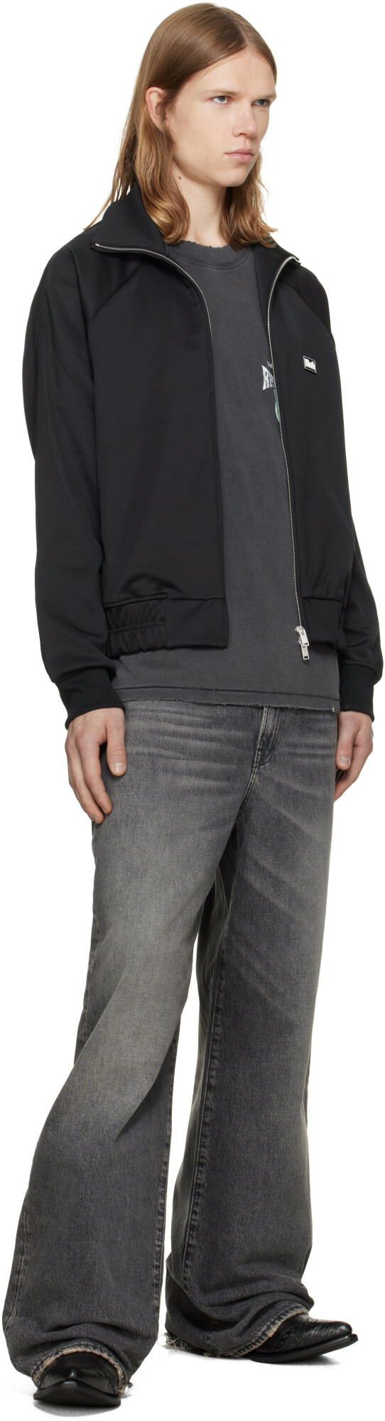 Rhude Black Madera Track Jacket