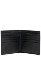 Alexander Mcqueen Skull Crocodile-effect Leather Wallet - Black - One Size