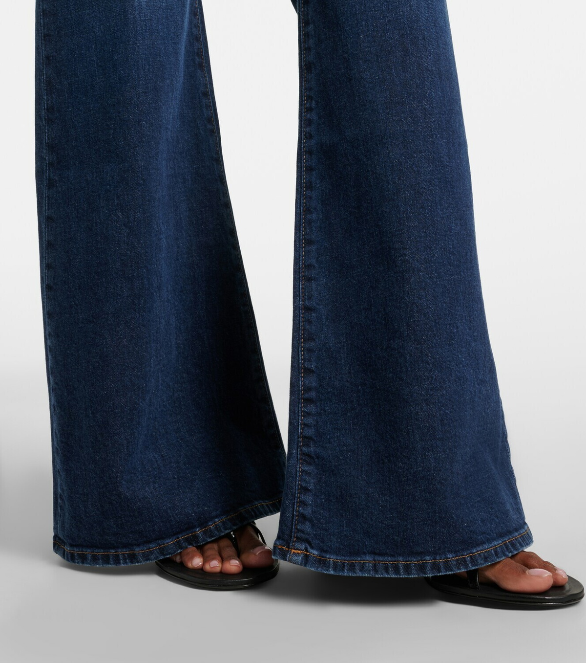 7 For All Mankind Low-rise flared jeans