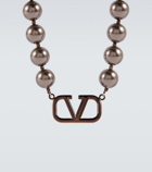 Valentino Garavani VLogo Signature choker with Swarovski® pearls