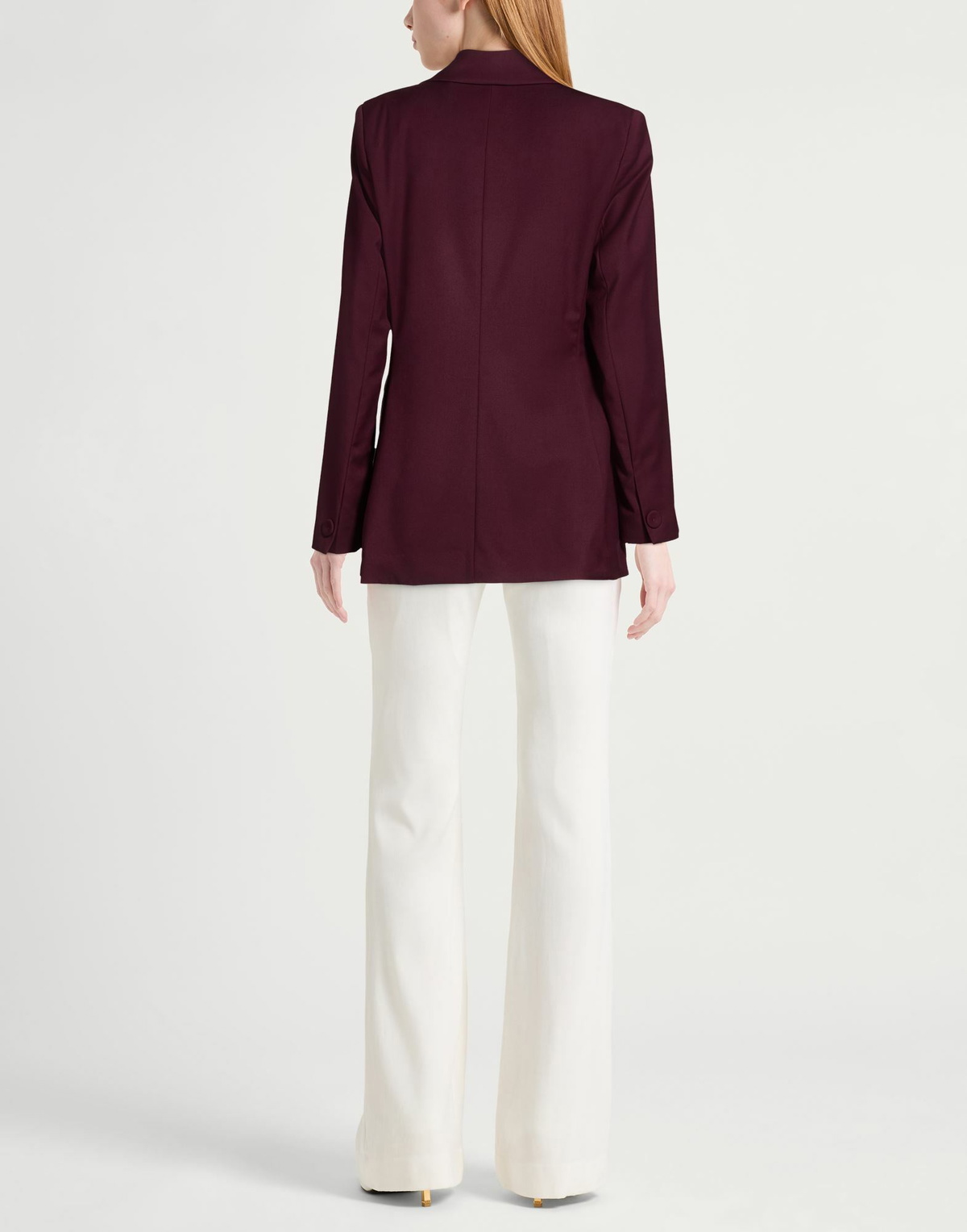 Jijil Womens Blazer Burgundy