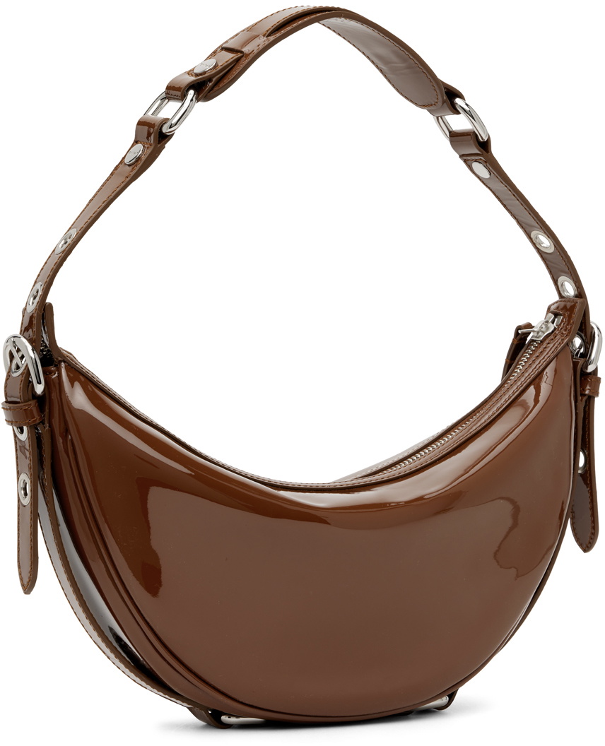 BY FAR Brown Gib Shoulder Bag