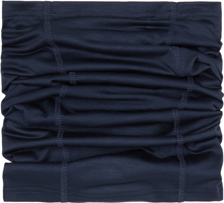 Photo: Rier SSENSE Exlusive Navy Cache-Cou Jersey Wool Neck Warmer