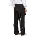99% IS Black Overall Trousers