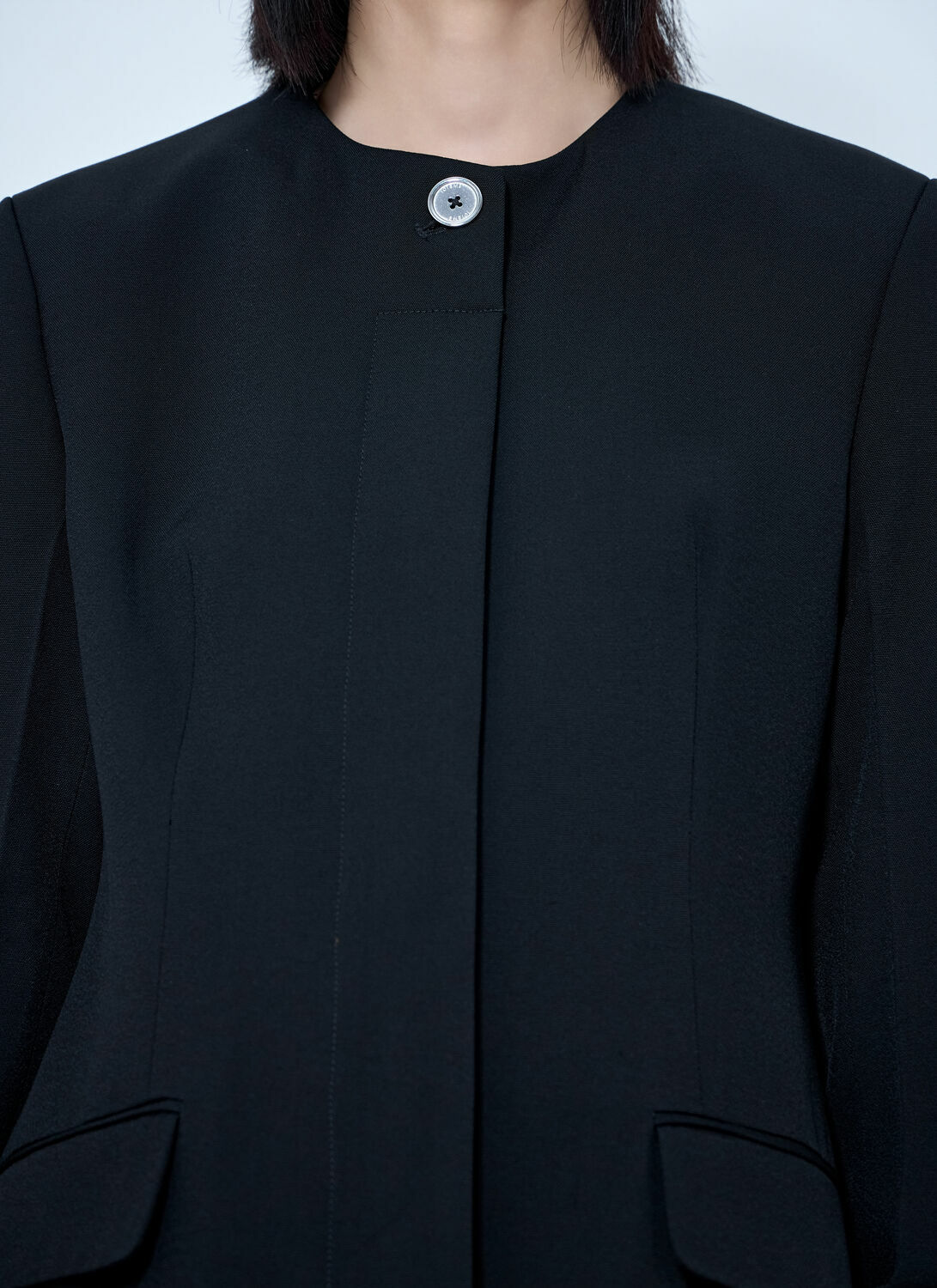 Toteme Collarless Evening Blazer