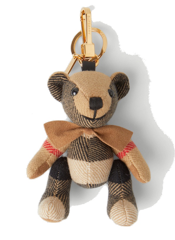Photo: Thomas Bear with Bow Tie Keyring in Beige