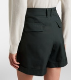 'S Max Mara Cotton poplin shorts