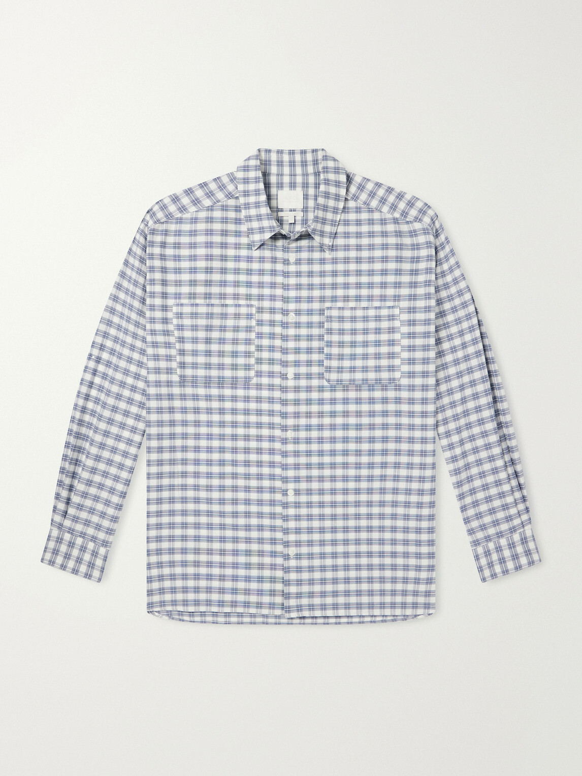 A.P.C. - Malcom Checked Organic Cotton Shirt - Blue
