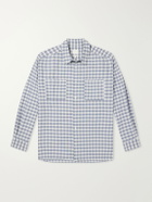 A.P.C. - Malcom Checked Organic Cotton Shirt - Blue