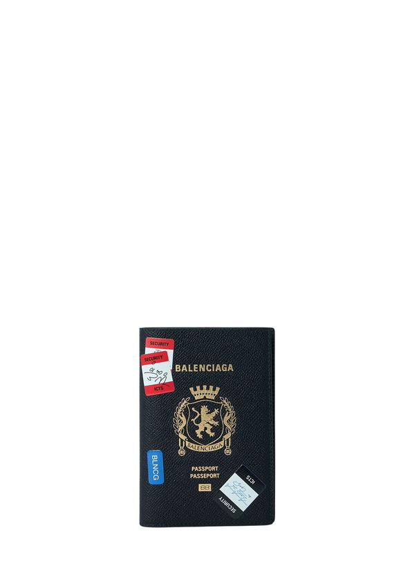 Photo: Balenciaga Grain Leather Passport Holder